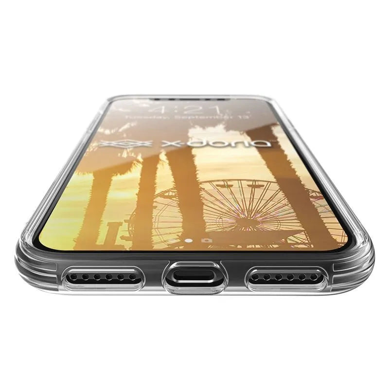 X-Doria ClearVue – Dėklas iPhone Xs Max telefonui (skaidrus)