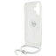 Karl Lagerfeld IML Choupette Head & Cord MagSafe – dėklas iPhone 16 (skaidrus)