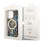 Guess Leopard MagSafe – dėklas iPhone 14 Pro (mėlynas)