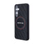 AMG Silicone Carbon Pattern MagSafe – dėklas Samsung Galaxy S24+ (juodas)