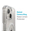 Speck Presidio Perfect-Clear + MagSafe – dėklas, skirtas iPhone 15 Plus / iPhone 14 Plus (skaidrus)