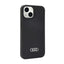 Audi Silicone Case – dėklas, skirtas iPhone 14 (juodas)