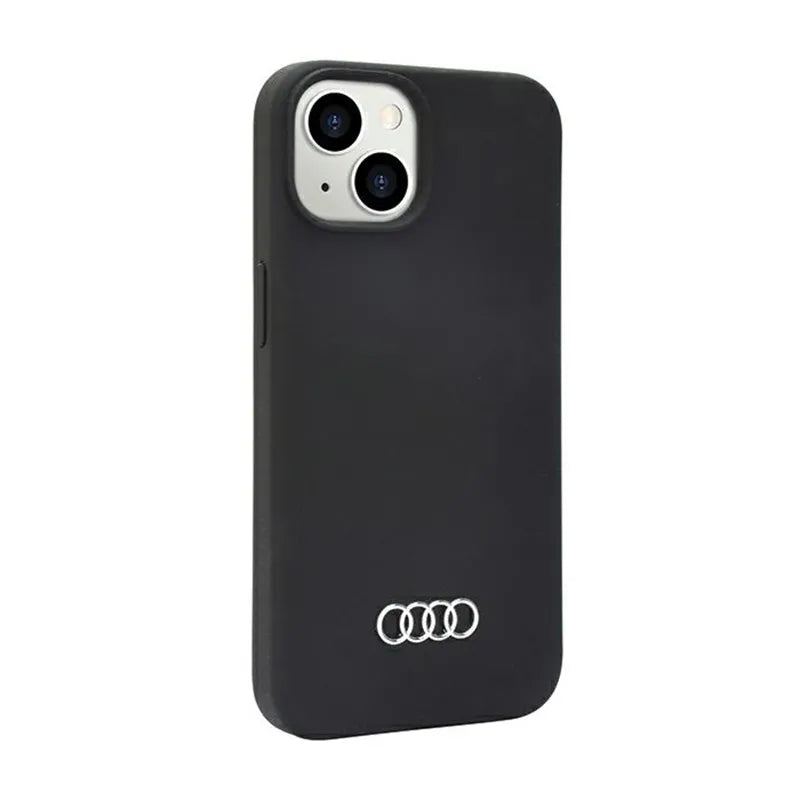 Audi Silicone Case – dėklas, skirtas iPhone 14 (juodas)