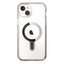 Speck Presidio Perfect-Clear ClickLock & MagSafe - dėklas iPhone 15 Plus / iPhone 14 Plus (skaidrus / chromuota apdaila / Serene Silver)