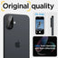 Spigen Optik GLAS.TR Camera Protector 2-Pack - objektyvo apsauga, skirta iPhone 16 / 16 Plus (2 vnt.) (Juoda)