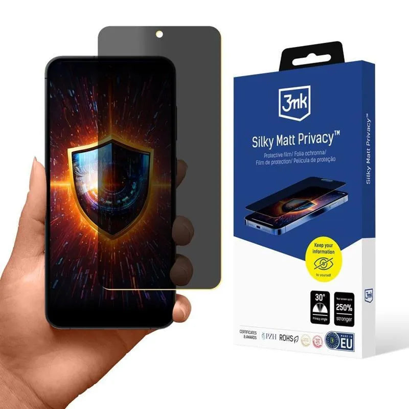 3mk Silky Matt Privacy – matinė privatumą sauganti plėvelė Samsung Galaxy S25