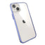 Speck Presidio Perfect-Clear su Impact Geometry - Dėklas iPhone 15 Plus / 14 Plus su MICROBAN danga (Skaidrus / Grounded Purple)