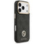 Guess 4G Strass Logo MagSafe - Dėklas iPhone 17 Pro (juodas)