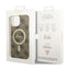Guess 4G MagSafe – dėklas iPhone 13 Pro Max telefonui (ruda)
