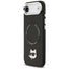 Karl Lagerfeld Choupette Pin MagSafe – dėklas iPhone Air (juodas)