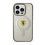 Ferrari Outline Magsafe – dėklas iPhone 14 Pro telefonui (skaidrus)
