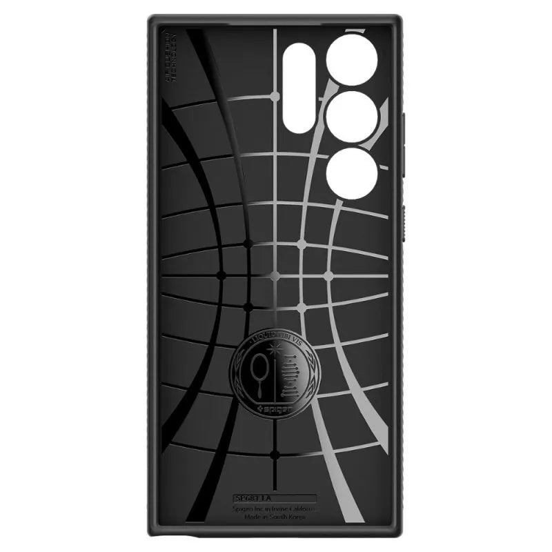 Spigen Liquid Air – dėklas Samsung Galaxy S23 Ultra (matinė juoda)