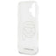 Karl Lagerfeld IML Rhinestones Karl Head – dėklas skirtas iPhone 16 (skaidrus)