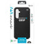 Speck Presidio2 Grip - dėklas Samsung Galaxy S23 FE (juodas/juodas/baltas)