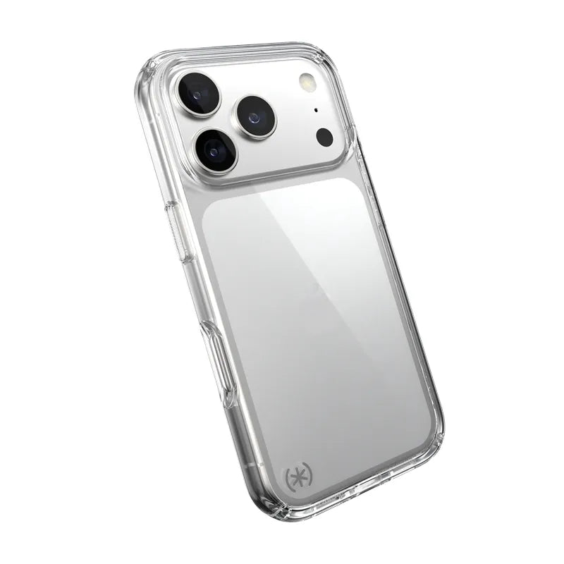Speck Presidio Perfect-Clear – dėklas iPhone 17 Pro (skaidrus)