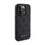 „Guess“ rinkinys „MagSafe 4G Metal Gold Logo“ – dėklo komplektas + 5000mAh „MagSafe“ „power bank“ „iPhone 14 Pro Max“ (juodas)