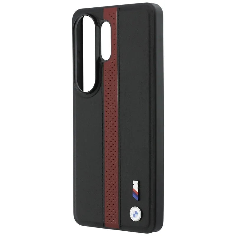 BMW M Perforated Stripe Logo MagSafe – Dėklas Samsung Galaxy S26 Ultra (raudonas)