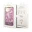 „Guess Porcelain Collection“ – dėklas „iPhone 14 Plus“ (fuksijos spalvos)