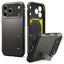 Spigen Tough Armor T Mag MagSafe – dėklas, skirtas iPhone 18 Pro / 17 Pro (Gunmetal)