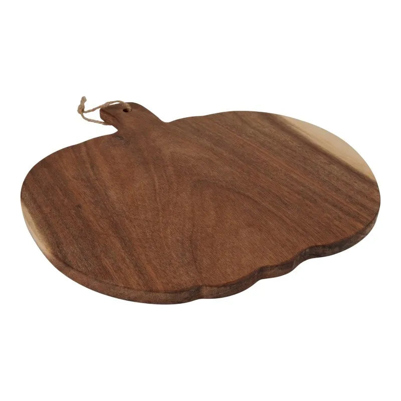 Alpina – medinė serviravimo lenta moliūgo formos, 30x29 cm