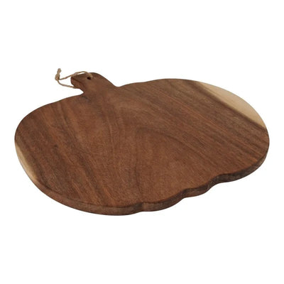 Alpina – medinė serviravimo lenta moliūgo formos, 30x29 cm