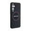 AMG Silicone Carbon Pattern MagSafe – dėklas Samsung Galaxy S24+ (juodas)
