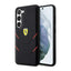 Ferrari Hot Stamp Lines – dėklas Samsung Galaxy S23 (juodas)