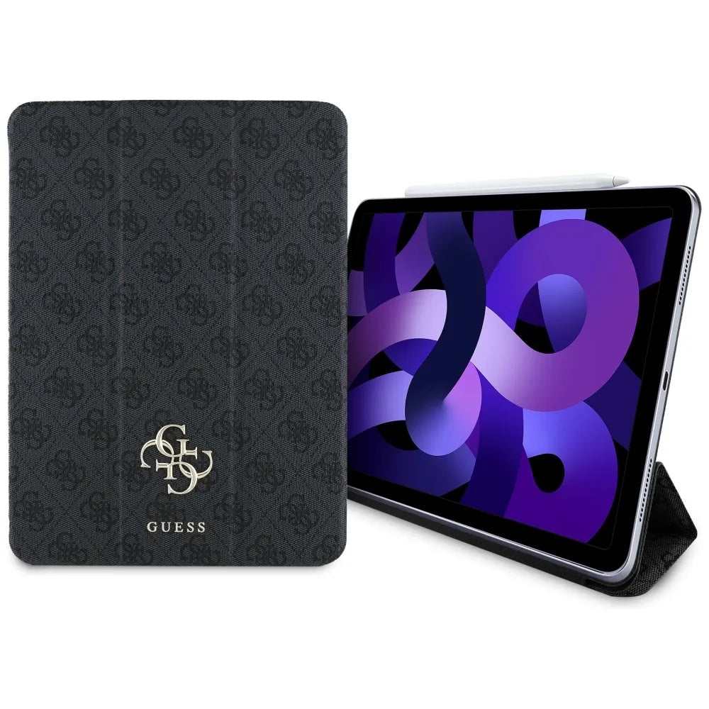 Guess Magnetic 4G Big Logo - dėklas iPad Air 11" M3 (2025) / iPad Air 11" M2 (2024) (juodas)