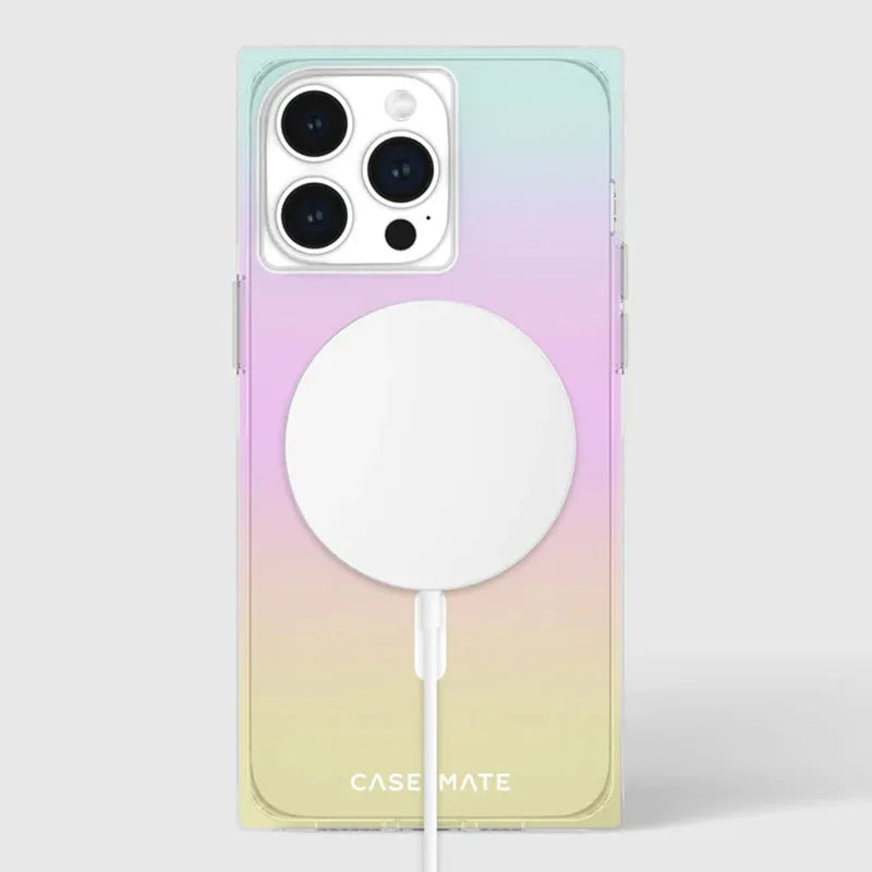 Case-Mate BLOX MagSafe – dėklas, skirtas iPhone 15 Pro Max (Rainbow Frosting)