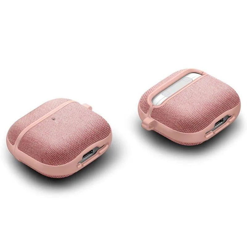 Spigen Urban Fit – dėklas, skirtas Apple AirPods 4 (rožinio aukso spalvos)