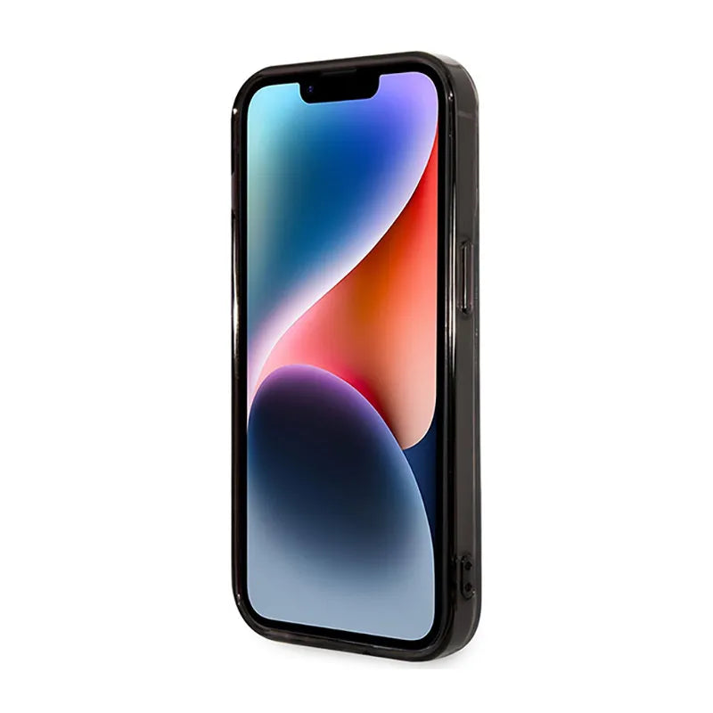 Ferrari Outline Magsafe – dėklas iPhone 14 Pro telefonui (skaidrus)
