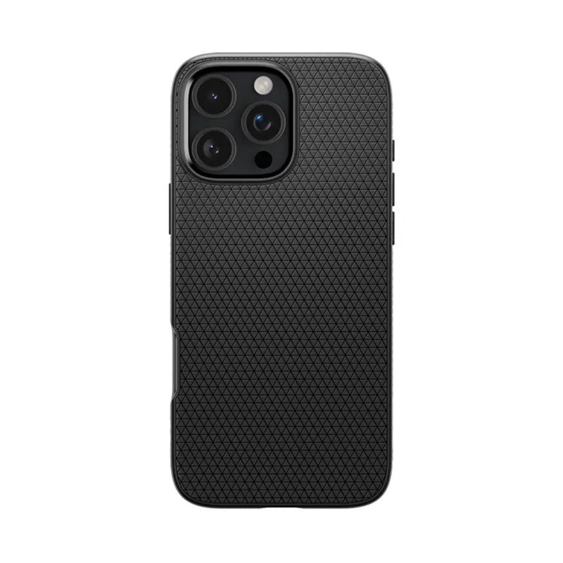 Spigen Liquid Air – dėklas iPhone 16 Pro Max (Matte Black)