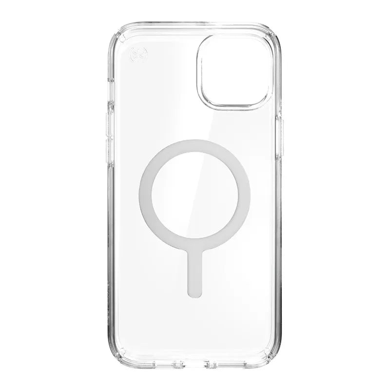 Speck Presidio Perfect-Clear + MagSafe – dėklas, skirtas iPhone 15 Plus / iPhone 14 Plus (skaidrus)