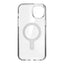 Speck Presidio Perfect-Clear ClickLock & MagSafe - dėklas iPhone 15 Plus / iPhone 14 Plus (skaidrus / chromuota apdaila / Serene Silver)