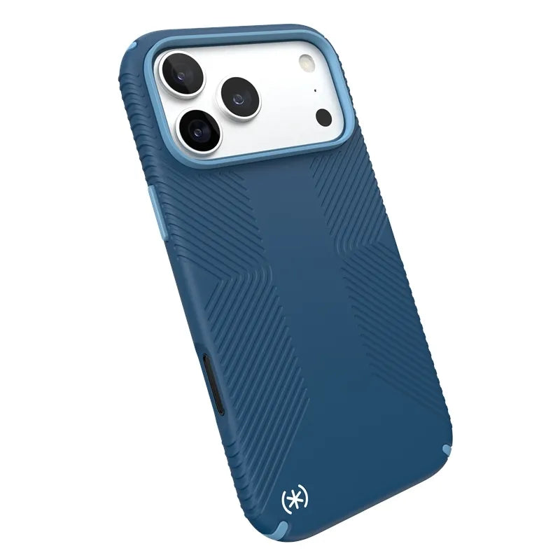 Speck Presidio2 Grip MagSafe – dėklas, skirtas iPhone 18 Pro Max / 17 Pro Max (Deep Sea)