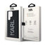 Karl Lagerfeld 3D Rubber Glitter Logo – Samsung Galaxy S23 Ultra dėklas (juodas)