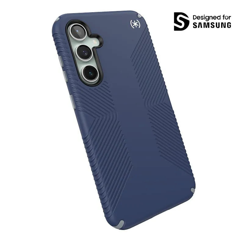Speck Presidio2 Grip – Samsung Galaxy S23 FE dėklas (mėlyna/juoda/balta)