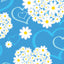 Nexgen 3D efekto lipdukai skirti iPad 2/3/4 (Hearts and Daisies 3D)