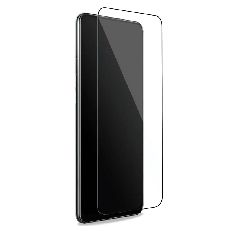 PURO rėmelio grūdintas stiklas - Xiaomi Mi 11 LITE grūdintas apsauginis stiklas (juodas rėmelis)
