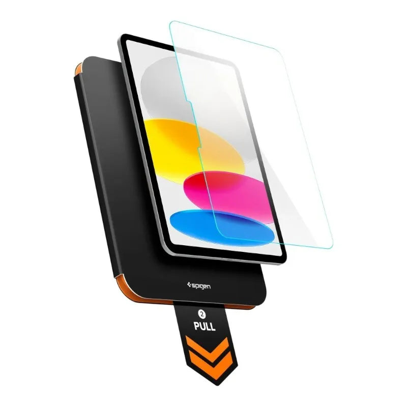 Spigen ALM Glas.tR T – Grūdintas stiklas, skirtas Apple iPad 11" (2025) / iPad 10.9" (2022) (Skaidrus)