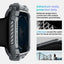 Spigen Rugged Armor – Dėklas Apple Watch 10 46 mm (tamsiai pilkas)