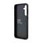 BMW Leather Carbon Blue Line – Samsung Galaxy S23 FE dėklas (juodas)