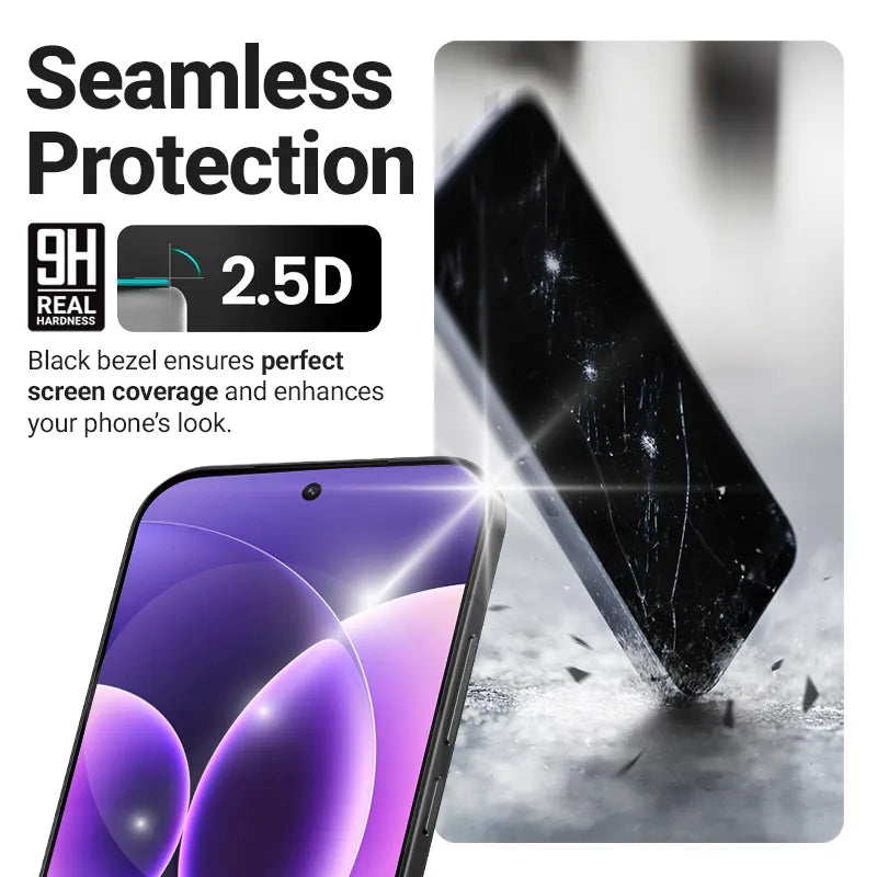 Crong 3D Armour Glass Lite - Full Glue grūdintas stiklas, skirtas Nothing Phone 4a Pro