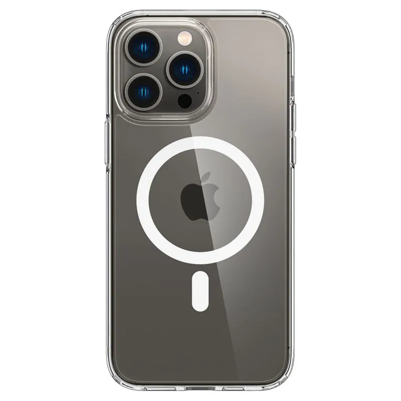 Spigen Ultra Hybrid Mag MagSafe – dėklas skirtas iPhone 14 Pro (baltas)