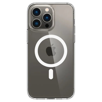 Spigen Ultra Hybrid Mag MagSafe – dėklas skirtas iPhone 14 Pro (baltas)
