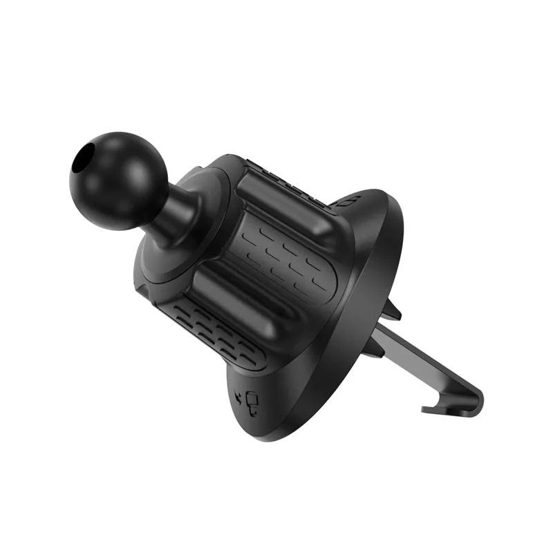 Crong Carclip Air Vent – universalus automobilinis telefono laikiklis į ventiliacijos groteles (juodas)