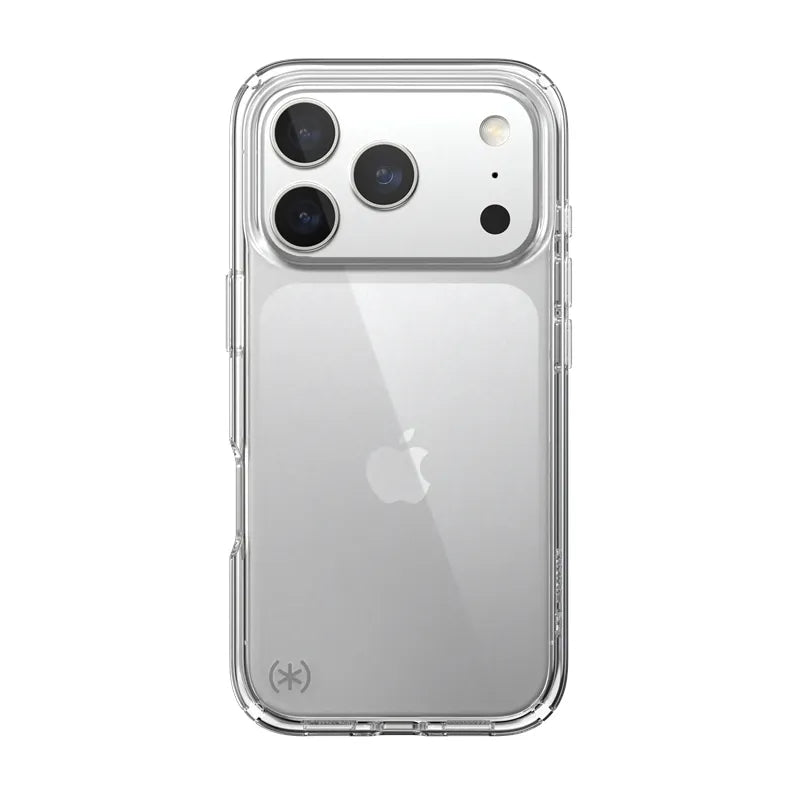 Speck Presidio Perfect-Clear – dėklas iPhone 17 Pro (skaidrus)