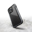 X-Doria Raptic Shield – aliuminis dėklas, skirtas iPhone 14 Pro (atlaiko kritimą iš 3 m aukščio) (juodas)