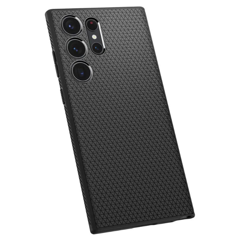 Spigen Liquid Air – dėklas Samsung Galaxy S23 Ultra (matinė juoda)