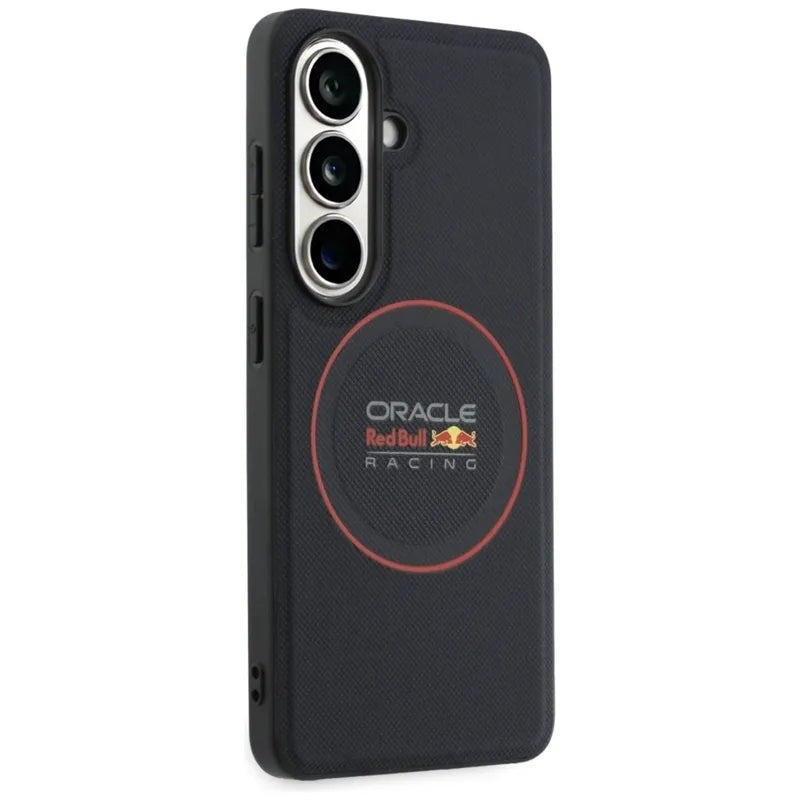 Red Bull Meshed Red Ring MagSafe – Samsung Galaxy S26 dėklas (tamsiai mėlynas)